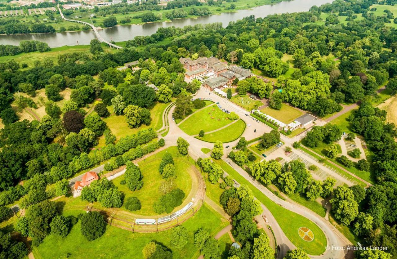 Dorint Herrenkrug Parkhotel Magdeburk Exteriér fotografie